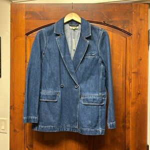 Madewell Denim Blazer NWT